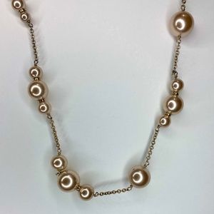 J CREW Variegated Pearl Necklace